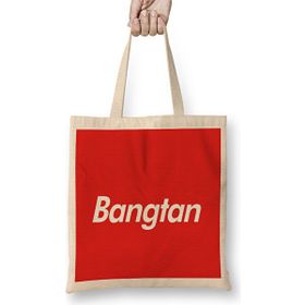 Humuts Kpop Bangtang Box Logo 01 Bez Çanta