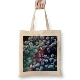 Humuts Kpop Korean Love Finger Snap Floral Space Bez Çanta