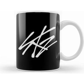 Humuts Kpop Stray Kids Skz Logo 01 Beyaz Kupa