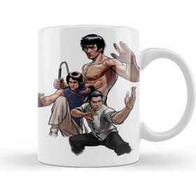 Humuts Kung Fu Trio Beyaz Kupa
