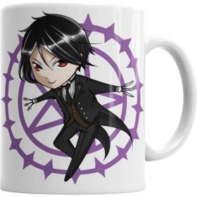 Humuts Kuroshitsuji Sebastian Beyaz Kupa
