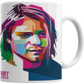 Humuts Kurt Cobain Beyaz Kupa