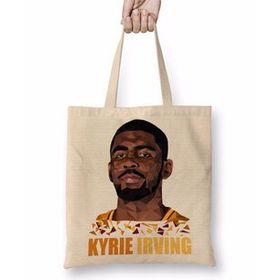 Humuts Kyrie Irving 005 Kyrie Irving Uzun Saplı Açık Bej Bez Çanta