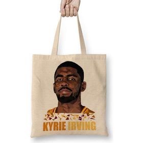 Humuts Kyrie Irving 005 Kyrie Irving Uzun Saplı Açık Bej Bez Çanta