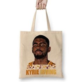 Humuts Kyrie Irving 005 Kyrie Irving Uzun Saplı Açık Bej Bez Çanta
