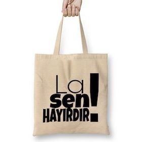 Humuts La Sen Hayırdır Karadeniz Bez Çanta