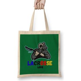 Humuts Lacrosse Lover Funny Lacrosse Gift For Lacrosse Mom Dad Women's Bez Çanta