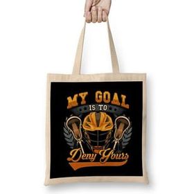 Humuts Lacrosse My Goal Is To Deny Yours Goalie Defender Bez Çanta