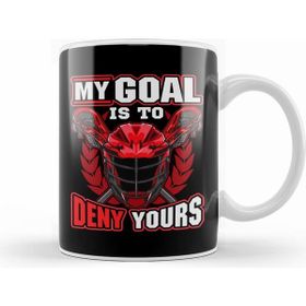 Humuts Lacrosse My Goal is to Deny Yours Goalie Defender Kupa