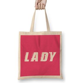 Humuts Lady Slogan Bez Çanta