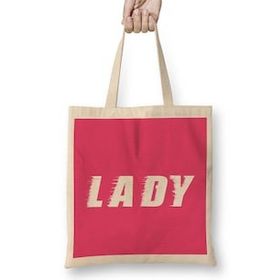 Humuts Lady Slogan Bez Çanta