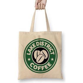 Humuts Lake District Coffee Uzun Saplı Açık Bej Bez Çanta
