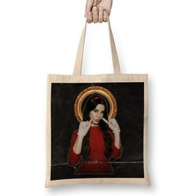 Humuts Lana Del Rey 01 Uzun Saplı Açık Bej Bez Çanta