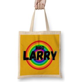 Humuts Larry Bird - Basketball Gifts Vintage Retro Rainbow Quotes For Boys And Dad Bez Çanta