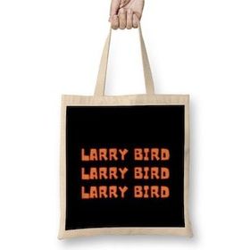 Humuts Larry Bird - Basketball Gifts Vintage Retro Rainbow Quotes For Boys And Dad Bez Çanta