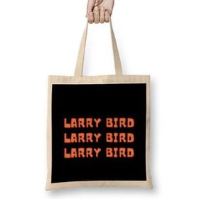 Humuts Larry Bird - Basketball Gifts Vintage Retro Rainbow Quotes For Boys And Dad Bez Çanta