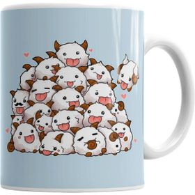 Humuts League Of Legends Cute Poro Kupa Bardak