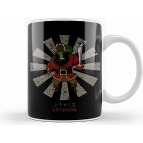 Humuts Lechuck Retro Japanese Monkey Island Kupa Bardak
