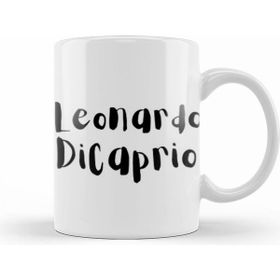 Humuts Leonardo Dicaprio Artwork Beyaz Kupa