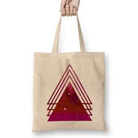 Humuts Lesbian Pride Layered Galaxy Triangles Bez Kadın Günlük Çanta
