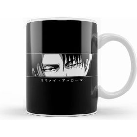 Humuts Levi Ackerman Attack on Titan 01 Beyaz Kupa