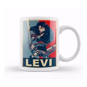 Humuts Levi Ackerman Attack on Titan 02 Beyaz Kupa