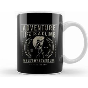 Humuts Life is A Climb Adventure Beyaz Kupa