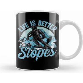 Humuts Life is Better on the Slopes Skiing Snowboarding Kupa