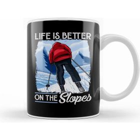 Humuts Life is Better on the Slopes Skiing Snowboarding Kupa