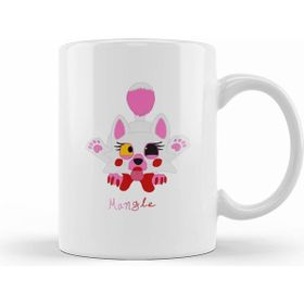Humuts Lil Mangle Fnaf Video Games Beyaz Kupa
