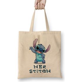 Humuts Lilo and Stitch Her Stitch Bez Kadın Günlük Çanta