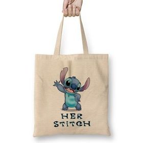 Humuts Lilo and Stitch Her Stitch Bez Kadın Günlük Çanta