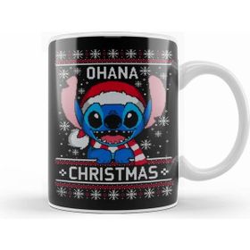 Humuts Lilo and Stitch Ohana Christmas Ugly Sweater Kupa