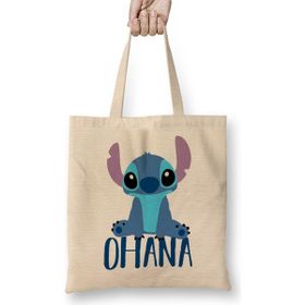 Humuts Lilo and Stitch Stitch Ohana Bez Kadın Günlük Çanta