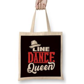 Humuts Line Dance Queen Line Dancer Cowgirl Western Country Music Bez Kadın Günlük Çanta