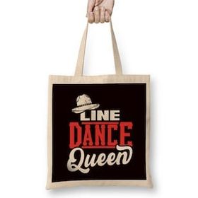 Humuts Line Dance Queen Line Dancer Cowgirl Western Country Music Bez Kadın Günlük Çanta