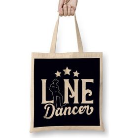 Humuts Line Dancer Choreographer Western Country Music Linedance Bez Kadın Günlük Çanta