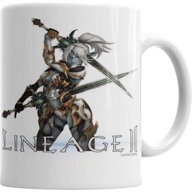 Humuts Lineage 2 Darkelf Beyaz Kupa