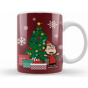 Humuts Linus Van Pelt Around the Christmas Tree Peanuts Kupa