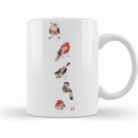 Humuts Little Birds Beyaz Kupa