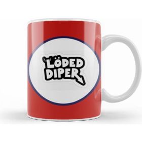 Humuts Loaded Diaper Logo Beyaz Kupa