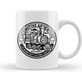 Humuts Locomotive Adventure Massachusetts Beyaz Kupa