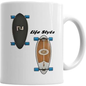Humuts Longboard Lifestyle Beyaz Kupa