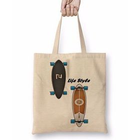 Humuts Longboard Lifestyle Uzun Saplı Açık Bej Bez Çanta