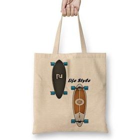 Humuts Longboard Lifestyle Uzun Saplı Açık Bej Bez Çanta
