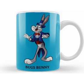 Humuts Looney Tunes Bugs Bunny Beyaz Kupa