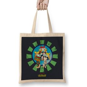 Humuts Los Pollos Hermanos Retro Japanese Breaking Bad Bez Uzun Saplı Açık Bej Rengi Çanta