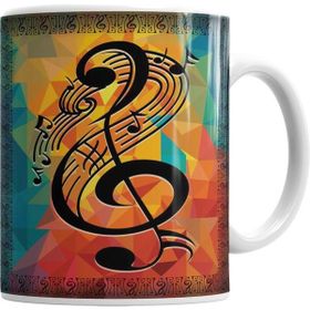 Humuts Lota Sol Anahtarı Müzik Beyaz Kupa