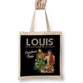 Humuts Louis Theroux Around The Christmas Tree Bez Uzun Saplı Açık Bej Rengi Çanta