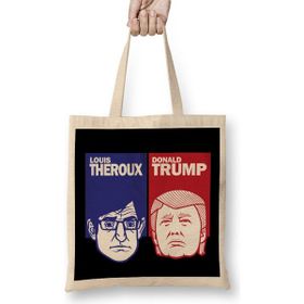 Humuts Louis Theroux Donald Trump Red Vs Blue Bez Uzun Saplı Açık Bej Rengi Çanta